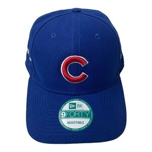 New Era MLB Chicago Cubs Baseball Blue Adjustable Hat